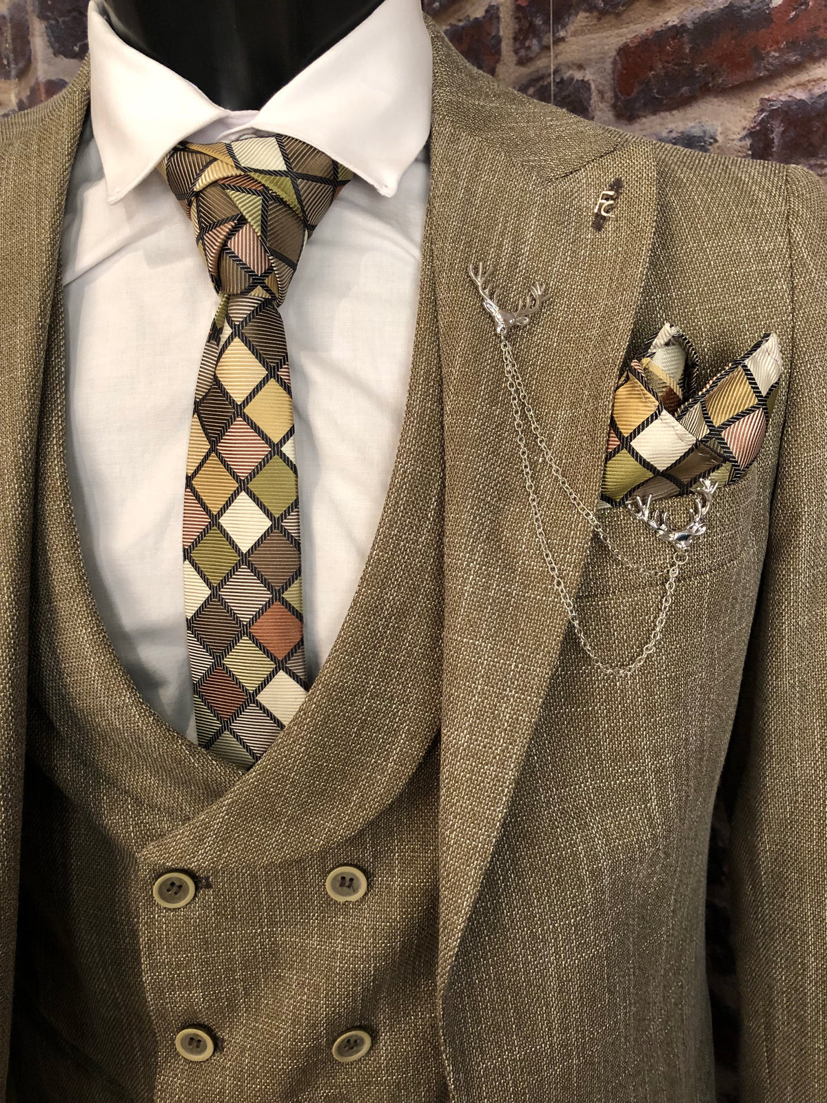 Stag Lapel Pin