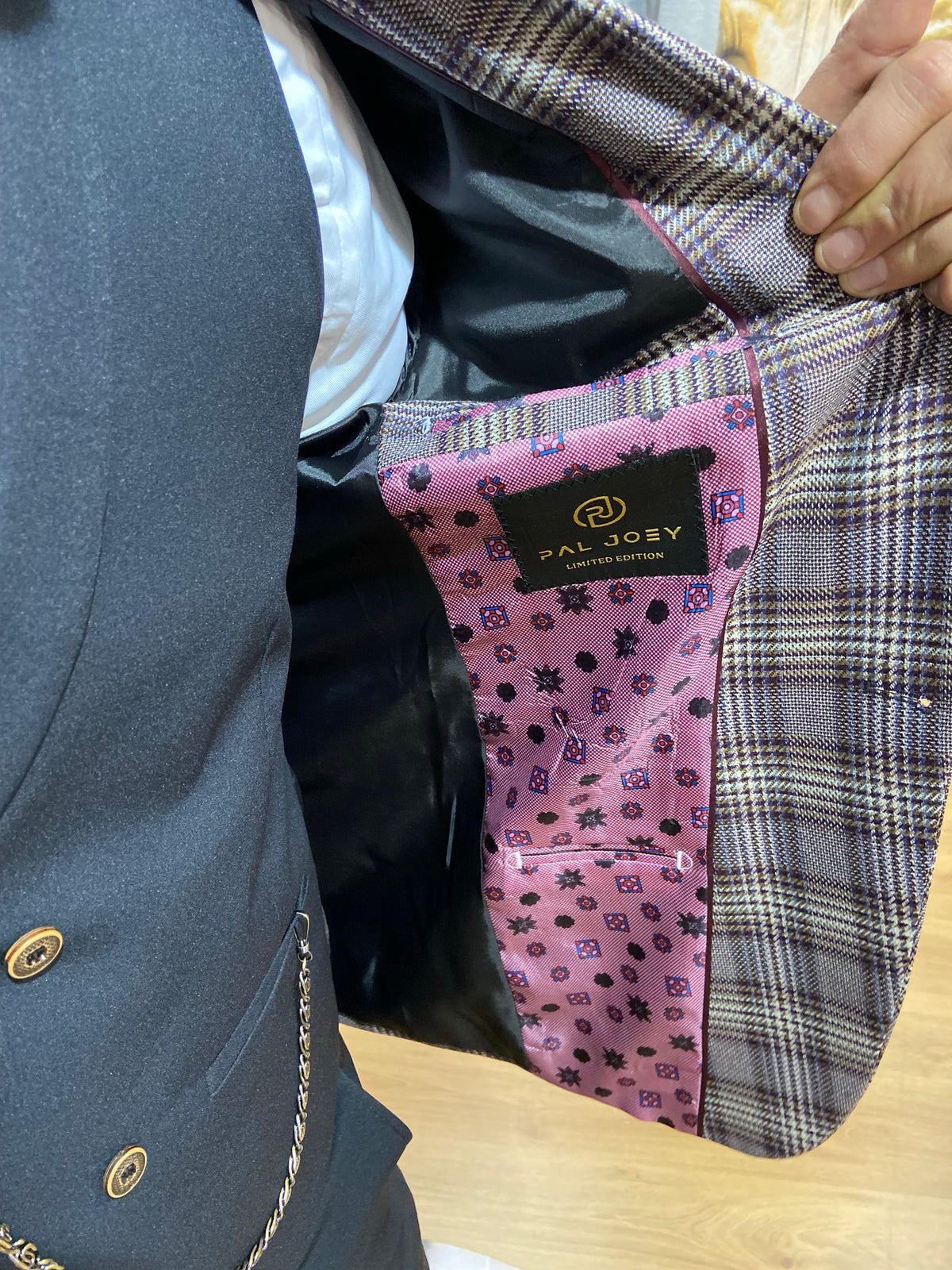 Crofton - Purple 3 Piece Suit
