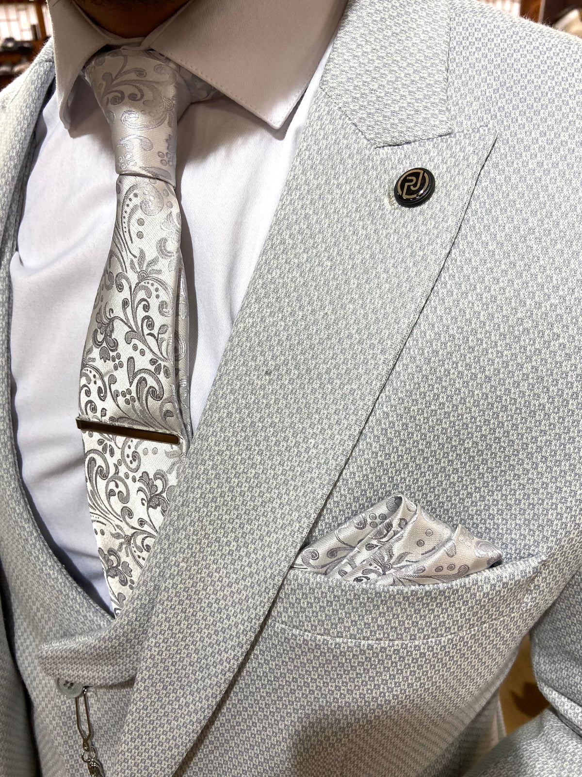 Marciano - Ice Blue 3 Piece Suit