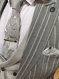 Cavani - Grey 3 Piece Suit