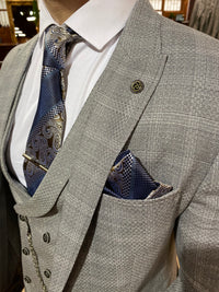 Jaydon - Grey 3 Piece Suit