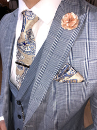 Napoli - Blue 3 Piece Suit