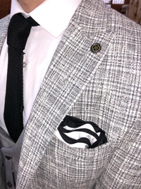 Murdoch - Grey 3 Piece Suit