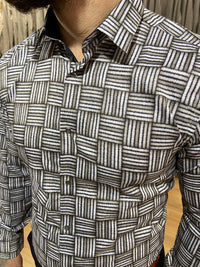 6083 Army Green & Navy L/S Shirt