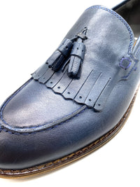 Tassle Loafer Shoe - Navy
