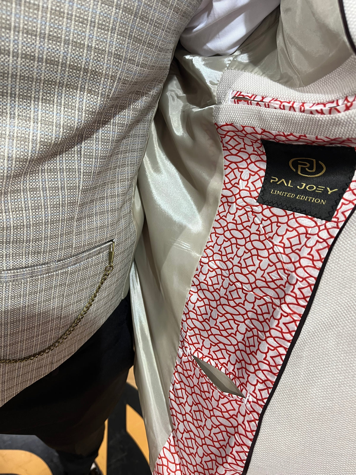 Pele - Stone 3 Piece Suit
