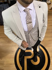 Kane - Stone 3 Piece Suit