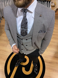 Sparta - Grey 3 Piece Suit
